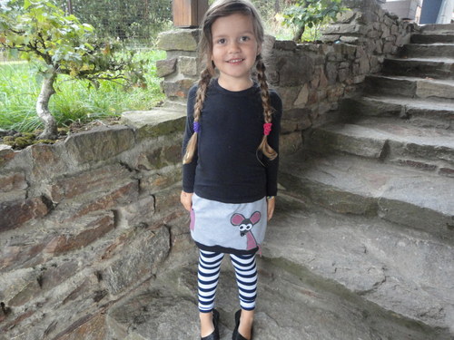 Sukýnka s myškou — foto 1