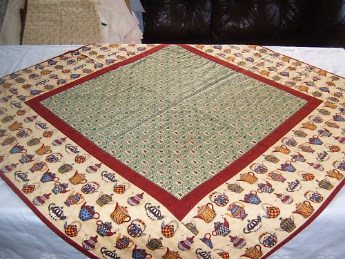 Ubrus patchwork — foto 1