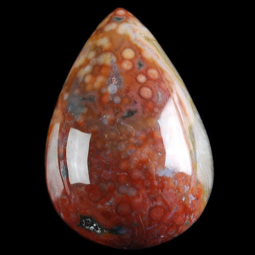Jaspis Oceánový - kabošon (26 x 18 x 8 mm)