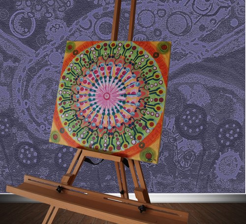 Obraz - mandala Východ slnka — foto 1