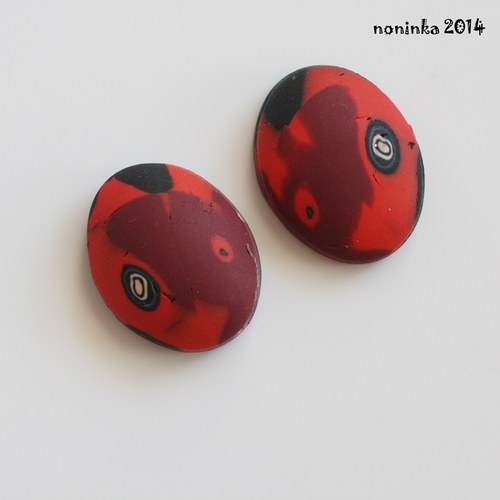 Sada 2 kabošonů cca 30*22 mm — foto 1