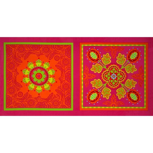 Panel Garden Party orange/pink — foto 1