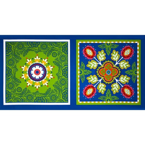Panel Garden Party dark blue/red — foto 1