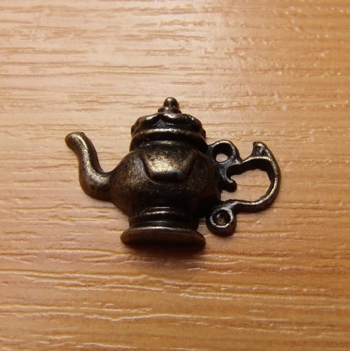 Konvička - 21 x 15 mm - starobronz — foto 1