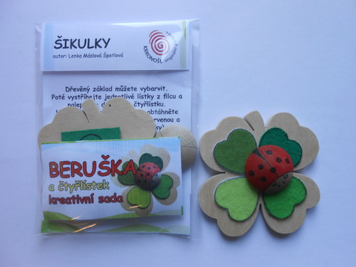ŠIKULKA - Čtyřlístek s beruškou
