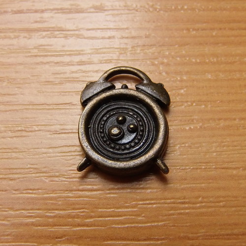 Budík - bronz - 18 x14mm