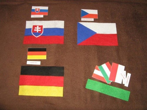 Vlajky střední Evropy — foto 1