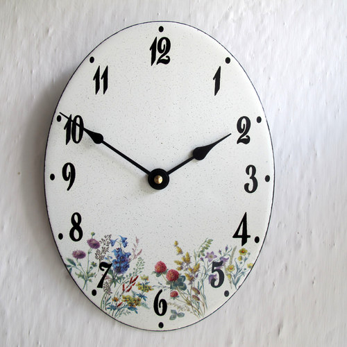Smaltované hodiny velké 159 — foto 1