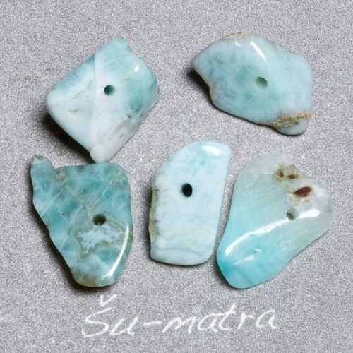 Larimar - velké zlomky — foto 1