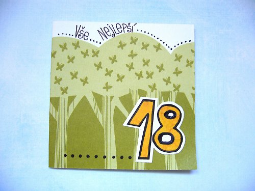 Narozeninové přáníčko 18 — foto 1