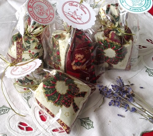 Vánoční voňavý sáček -levandule — foto 1
