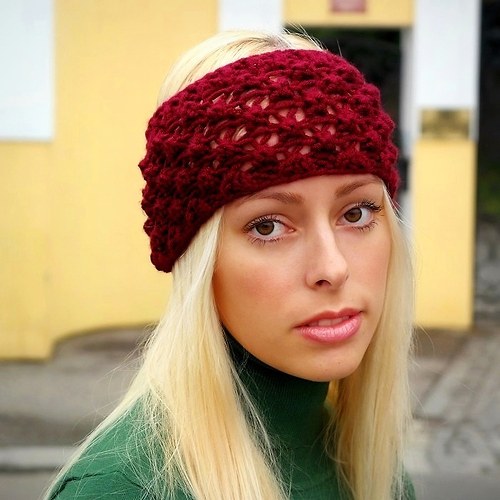 Pletená Čelenka — foto 1