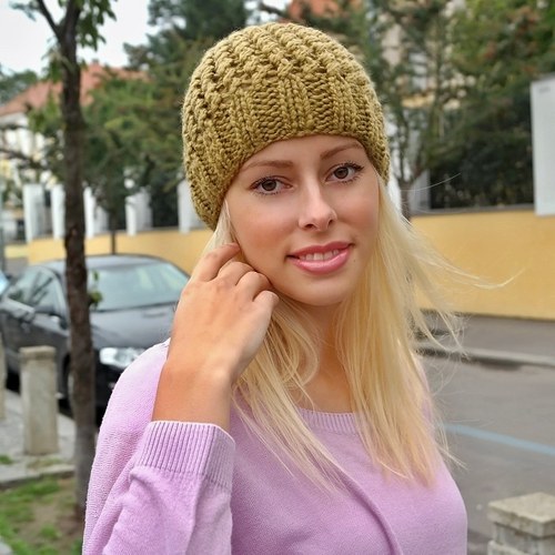 Pletená Čepice — foto 1