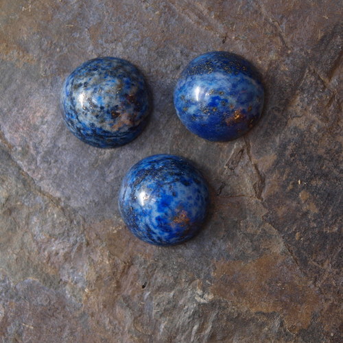 Lapis lazuli, kabošony, č.1632 — foto 1