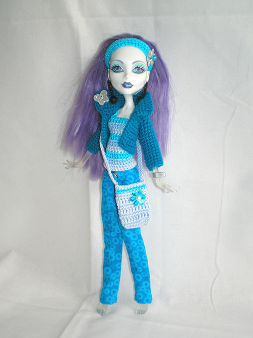 Tyrkysové sáčko pro Monster high — foto 1