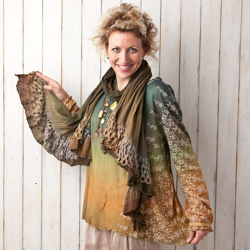 Kanýrová šála — foto 1
