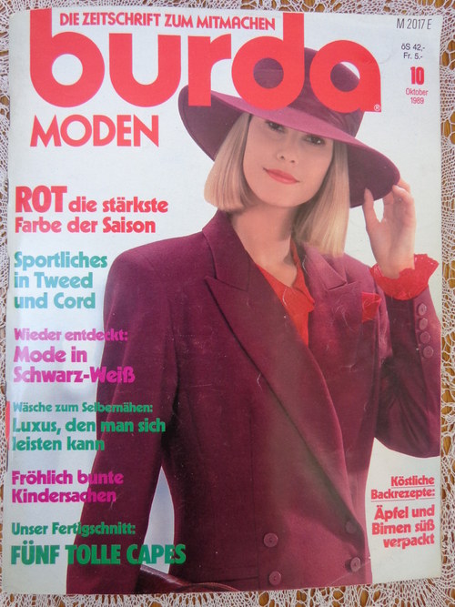 Burda 10/1989 — foto 1