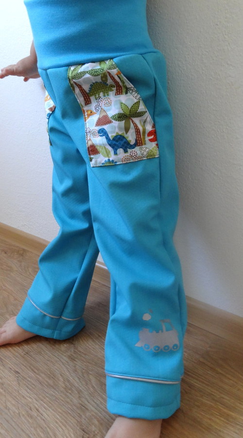 Softshell kalhoty vel. 98/104 — foto 1