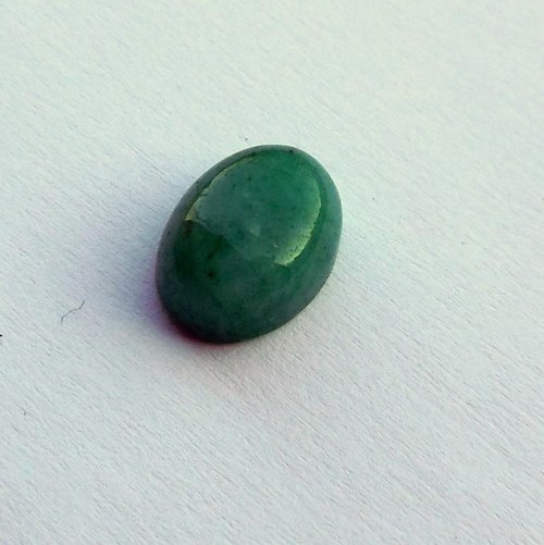 Smaragd oválek - kabošon 08 — foto 1
