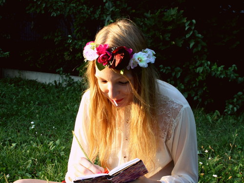 Čelenka "Purple Haze" — foto 1