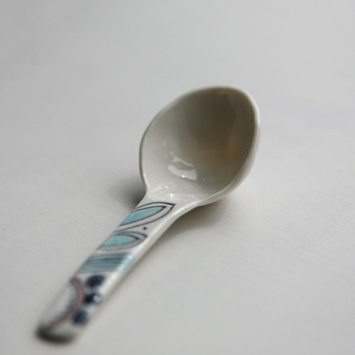 Lžička Zahrady (porcelán) — foto 1