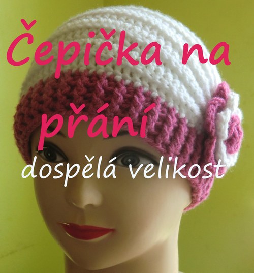 Háčkovaná dámská čepice na přání — foto 1