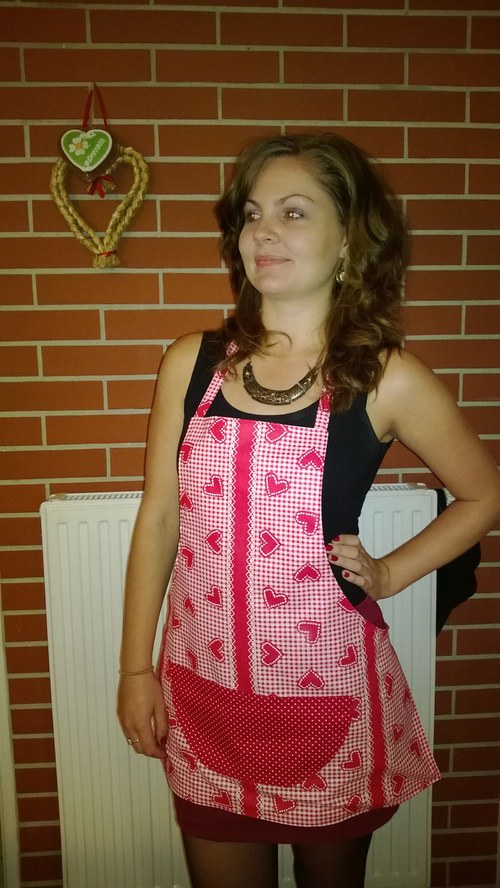 Zástěra srdcovka:-) — foto 1