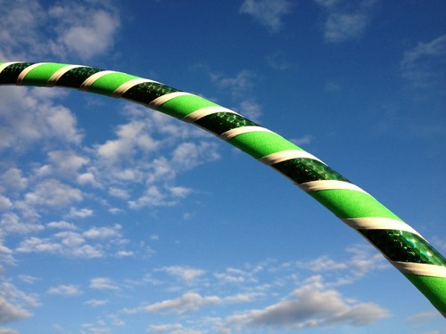 Hula hoop - zeleňouš — foto 1