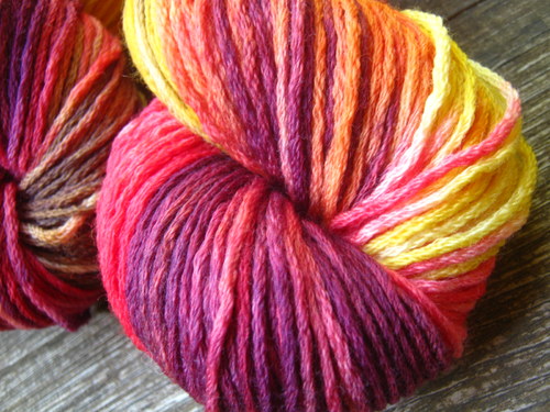 100% merino "Ohnivý podzim" — foto 1