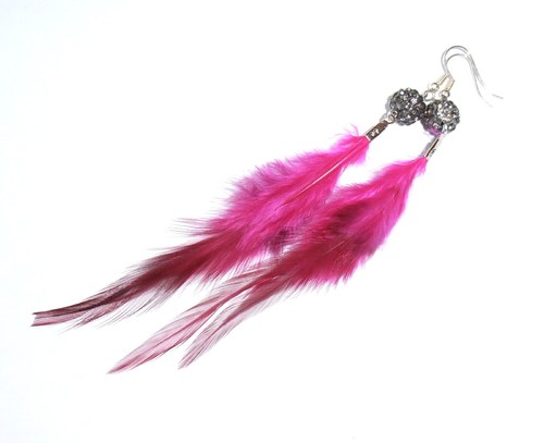 Peříčkové shamballa Pink — foto 1