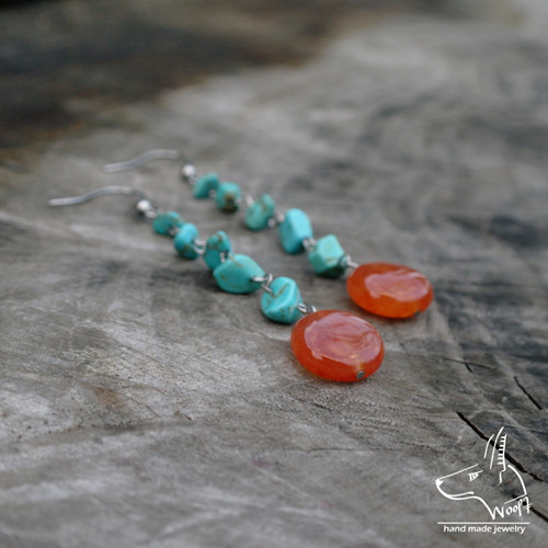 Karneol s tyrkenitem — foto 1