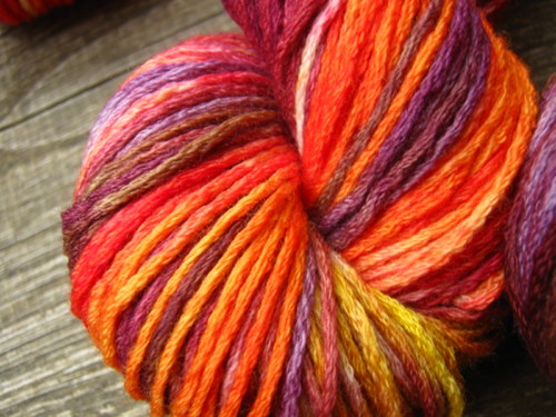 100% merino "Ohnivé léto" — foto 1