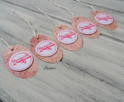 Papírové hand made visačky 6. — foto 1