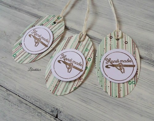 Papírové hand made visačky 7. — foto 1