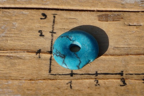 Donut 20 mm, tyrkenit B3041 SLEVA — foto 1