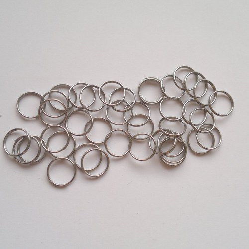 Spojovací dvojkroužky 5x0,5mm, chir.ocel, 20 kusů