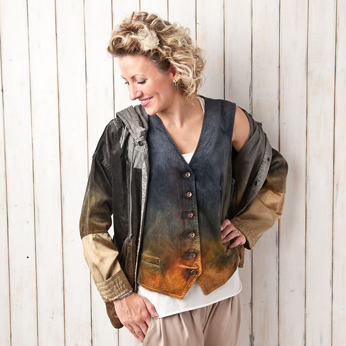 Sametová vestička "classic" - vel. XL — foto 1