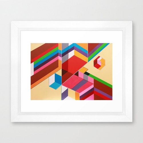 Reprodukce V Rámu - Rodinný Krystal, 20x30