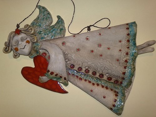 Keramický anjel(letiaci) — foto 1