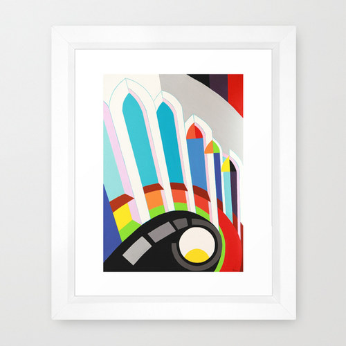 REPRODUKCE V RÁMU - PÁD, 20x30