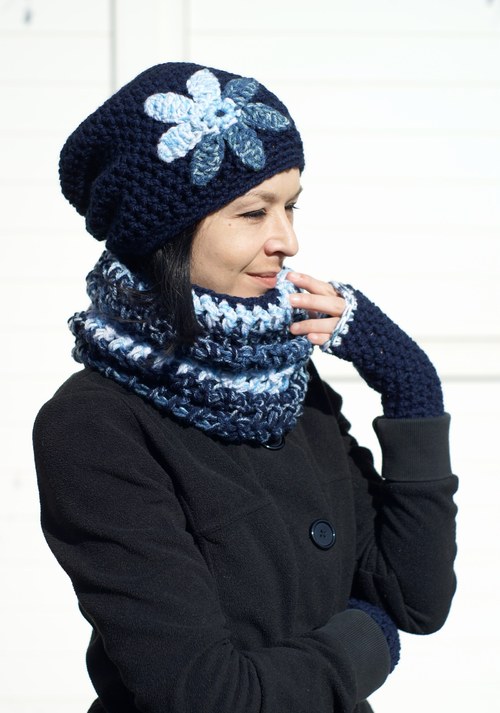 Flower Blue (komplet set) — foto 1