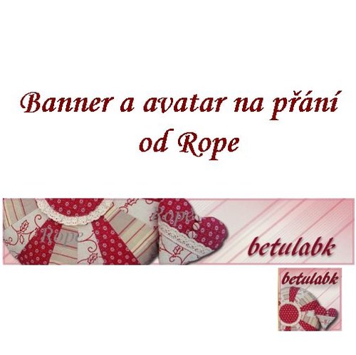 Banner a avatar na přání — foto 1