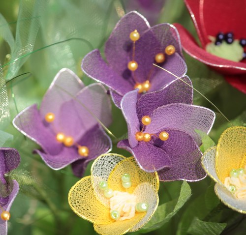 Nylon flowers "Zvonky"