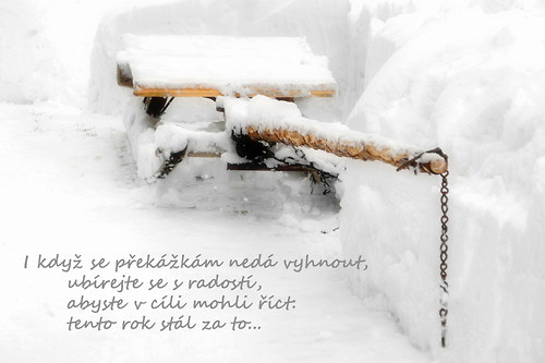 Vánoční, novoroční přání s textem .. OP