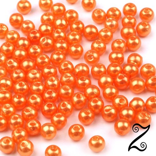 Voskovky, oranžová, 4 mm (100ks) — foto 1