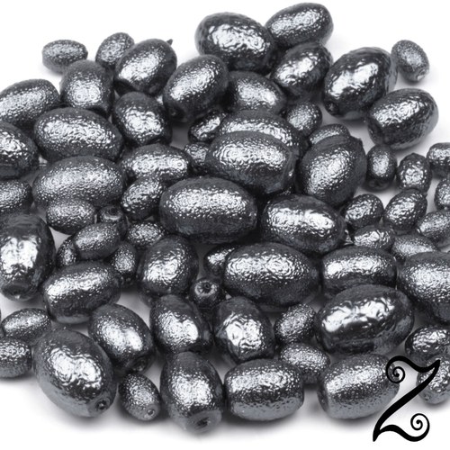 Zigana oválky, šedá, (25g)