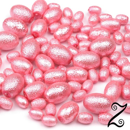 Zigana oválky, růžová světlá, (25g)