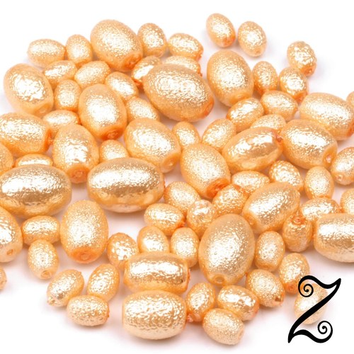 Zigana oválky, zlatá světlá, (25g)