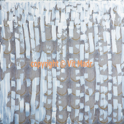 Pláč - obraz 90x90 cm, rámovaný