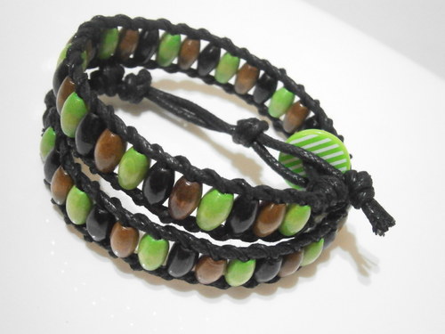Přírodní náramek (Wrap Bracelet) — foto 1